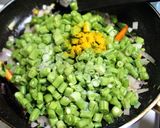 A picture of step 5 of Beans Thoran.