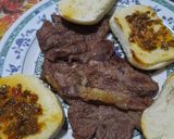 Foto del paso 5 de la receta: Sándwich de bife de chorizo a la chapa