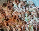 A picture of step 3 of Easter Ham Salad.