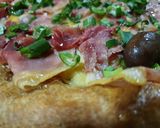 Foto del paso 5 de la receta: Pizza integral con borde relleno