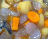 Foto langkah ke 3 dari resep Kolak singkong ubi kolang kaling.