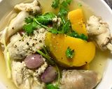 Hình bước làm 3 của món Canh gà bí đỏ
