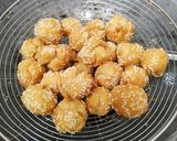Foto langkah ke 6 dari resep Kue Ketawa Wijen / Onde Wijen (anti gagal).