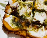 A picture of step 6 of Bread pakora Chaat.