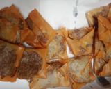 Foto langkah ke 4 dari resep Lumpia isi Daging Kambing Bumbu Bratwurst.