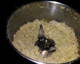 A picture of step 1 of Makhana kabab.