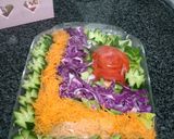 عکس مرحله 1 از دستور دیزاین سالاد فصل 😊🥬🥒🍅🥕