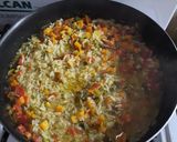 Foto del paso 6 de la receta: Arroz integral con Masala, zucchini y verduras deshidratadas