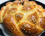 鑄鐵平底鍋猶太哈拉辮子麵包 Challah Bread的食譜步驟16照片