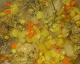 A picture of step 3 of Potato Soup.
