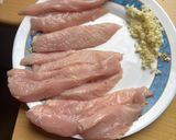 Baconbe tekert csirkemell recept fázis 1 fotója