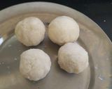 A picture of step 2 of Bread dahi vada.