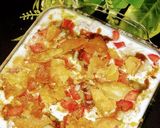 A picture of step 10 of Dahi bhalay.