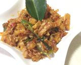 Foto langkah ke 4 dari resep Orek Tempe Teri medan #PR_Wantuteri.
