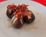 Foto del paso 5 de la receta: Higos con queso, jamón y miel