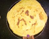 A picture of step 8 of Pumpkin chapati.