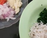 Foto langkah ke 2 dari resep Tumis Daun Pepaya Ikan Teri Medan.