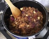 Une image de l'étape 7 de Compote de prunes, coings et pommes.