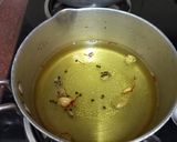 A picture of step 2 of Besan Suji Halwa.