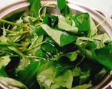 Hình bước làm 2 của món Bánh da lợn lá cẩm đậu xanh