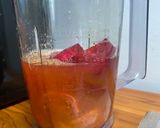 Foto langkah ke 3 dari resep Jus Bit, Jeruk, Air Kelapa, & Jambu Biji. Jus Anti Kanker.