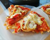 Fűszeres pizzatészta teljes kiőrlésű lisztből recept fázis 6 fotója