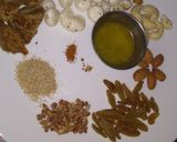 ड्राई फ्रूट खीर (Dry fruit kheer recipe in hindi) रेसिपी चरण 1 फोटो