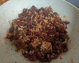 Foto del paso 3 de la receta: Alubias rojas con arroz, sobrasada y butifarra negra
