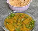 A picture of step 17 of Hyderabadi Paneer Masala.