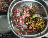 A picture of step 6 of Protein Bhel.