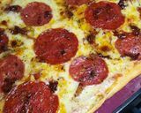 Foto del paso 9 de la receta: Pizza Casera Pepperoni y tocineta