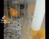 A picture of step 1 of Peach vibez.