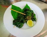 Hình bước làm 5 của món Lá cách xiên que