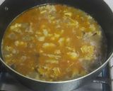 A picture of step 2 of Wet fry matumbo #4weekchallenge#.