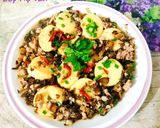 Hình bước làm 8 của món Đậu hủ trứng xốt thịt nấm