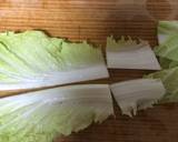 Cah sawi daging babi recipe step 2 photo