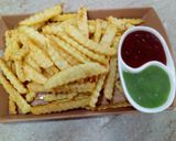 A picture of step 5 of Crispy fries.