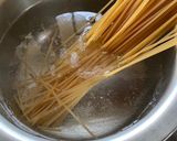 A picture of step 1 of Tomato Pasta.