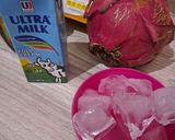 Foto langkah ke 1 dari resep Jus Buah Naga.