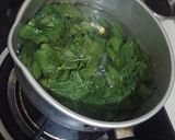 Foto langkah ke 1 dari resep Tumis Cumi Asin Daun Singkong.