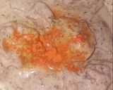 A picture of step 4 of Smoky chicken Roll parratha.