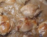 A picture of step 3 of Honey Bourbon Chicken.