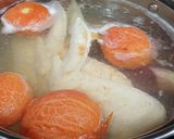 Hình bước làm 1 của món Canh bắp cải cà chua
