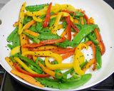 A picture of step 8 of Stir fried Veggies.