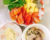 Hình bước làm 1 của món Canh chua mùa hè