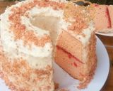 Foto langkah ke 11 dari resep Pink Cheese Chiffon Cake.