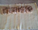 Tésztabundában sült rakott csirkemell #medvehagyma recept lépés 10 foto