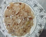 A picture of step 5 of Suji halwa.
