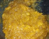 A picture of step 3 of Pumpkin Halwa.