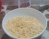 Foto del paso 4 de la receta: Torta crumble de ricota y dulce de leche